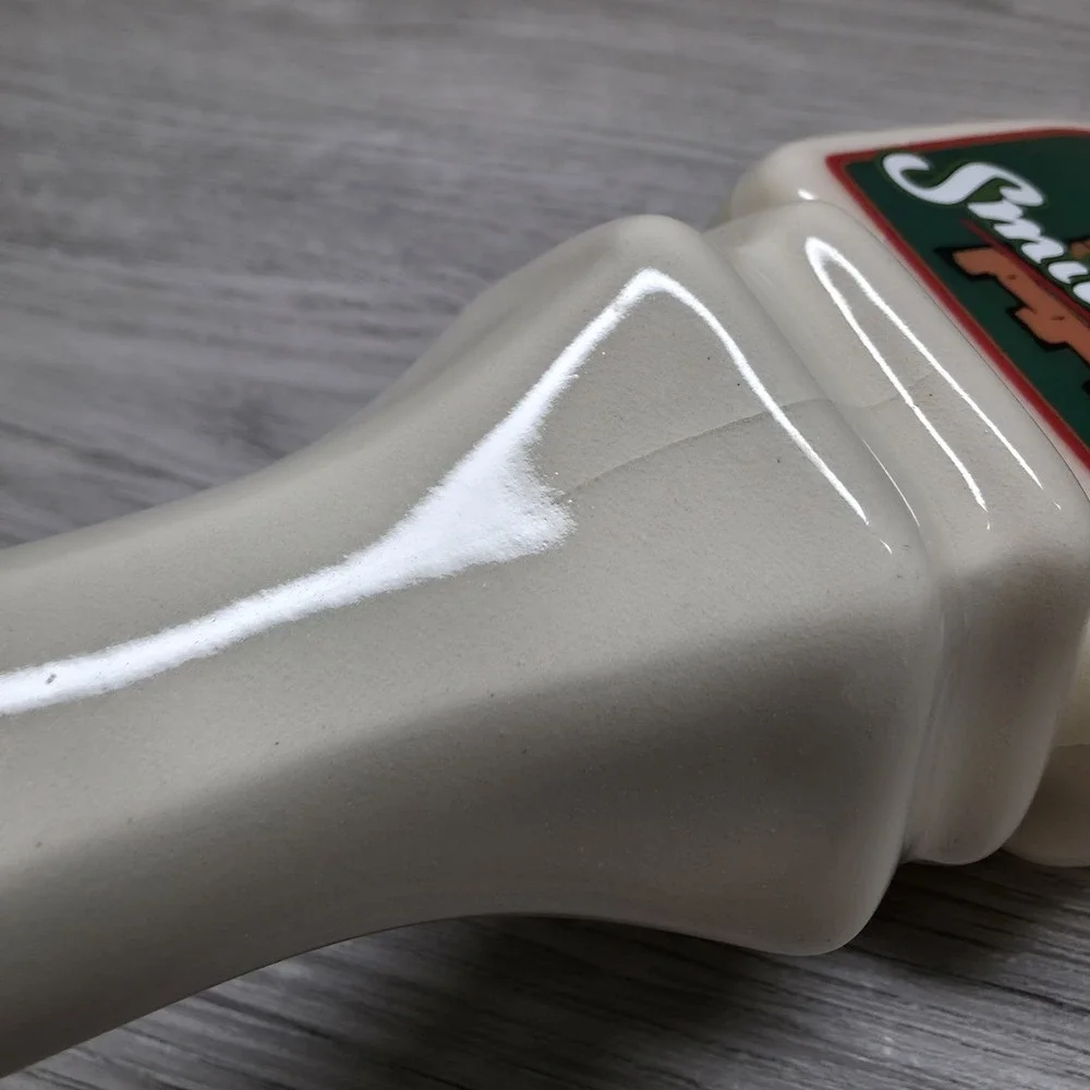 SMITHWICK'S IMPORTED IRISH ALE  Ceramic Beer Tap Handle - Handmade - New In Box